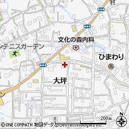 徳島県徳島市八万町大坪193-1周辺の地図