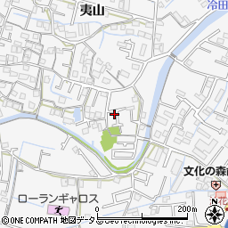 徳島県徳島市八万町夷山108-17周辺の地図