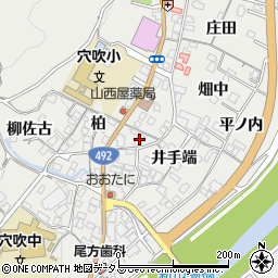 徳島県美馬市穴吹町穴吹柏21周辺の地図