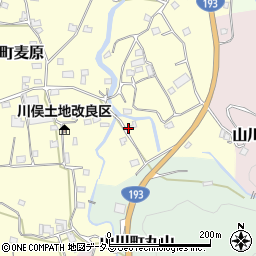 徳島県吉野川市山川町東麦原16-3周辺の地図