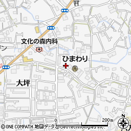 徳島県徳島市八万町大坪286-7周辺の地図