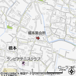 徳島県徳島市八万町橋本257-1周辺の地図