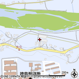 徳島県徳島市入田町大久周辺の地図
