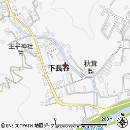 徳島県徳島市八万町下長谷252-1周辺の地図