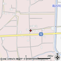 徳島県三好市三野町勢力257周辺の地図