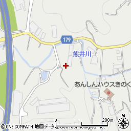 和歌山県有田郡有田川町奥417周辺の地図