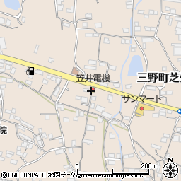笠井電機有限会社周辺の地図