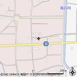 徳島県三好市三野町勢力259周辺の地図