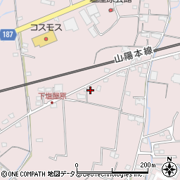 山口県防府市植松784周辺の地図