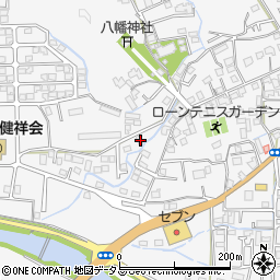 徳島県徳島市八万町新貝168周辺の地図
