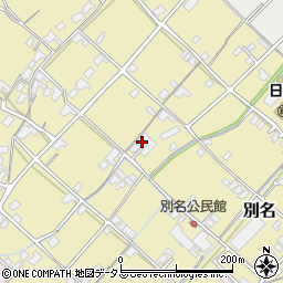 愛媛県今治市別名580-8周辺の地図