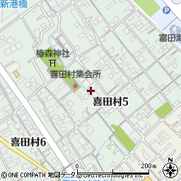 宇佐美段ボール株式会社周辺の地図