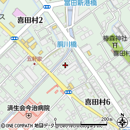 池田陳列店周辺の地図