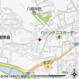 徳島県徳島市八万町新貝168-6周辺の地図