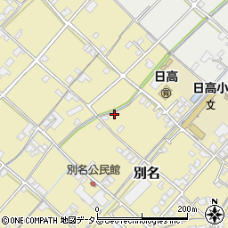 愛媛県今治市別名541周辺の地図