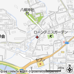 徳島県徳島市八万町新貝186周辺の地図