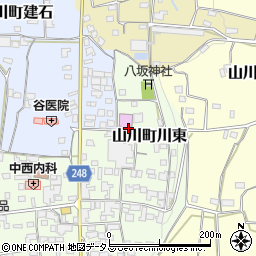 阿波和紙伝統産業会館周辺の地図