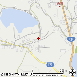 和歌山県有田郡有田川町吉原1269周辺の地図