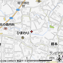 徳島県徳島市八万町橋本50周辺の地図