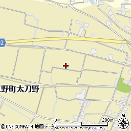 徳島県三好市三野町太刀野238周辺の地図