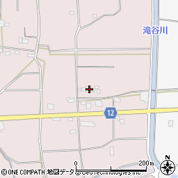 徳島県三好市三野町勢力262周辺の地図