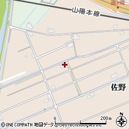 山口県防府市佐野2005周辺の地図