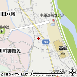 徳島県吉野川市山川町町43周辺の地図