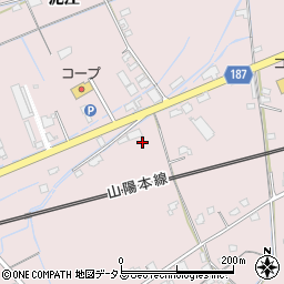 山口県防府市植松888周辺の地図