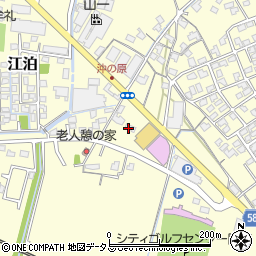 山口県防府市江泊沖の原1151周辺の地図