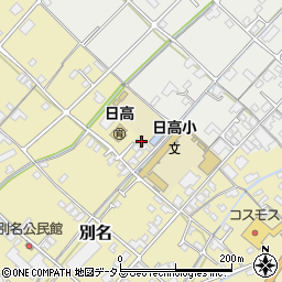 愛媛県今治市別名551-7周辺の地図