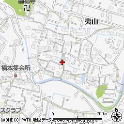 徳島県徳島市八万町夷山117周辺の地図