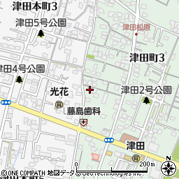 新田精米所周辺の地図
