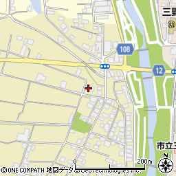 徳島県三好市三野町太刀野78周辺の地図