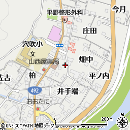 徳島県美馬市穴吹町穴吹柏85周辺の地図