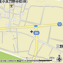 徳島県三好市三野町太刀野681周辺の地図