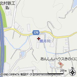 和歌山県有田郡有田川町奥421周辺の地図