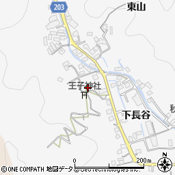 徳島県徳島市八万町下長谷95周辺の地図