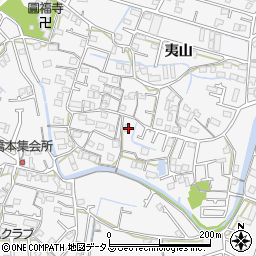 徳島県徳島市八万町夷山115-1周辺の地図