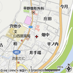 徳島県美馬市穴吹町穴吹畑中3周辺の地図