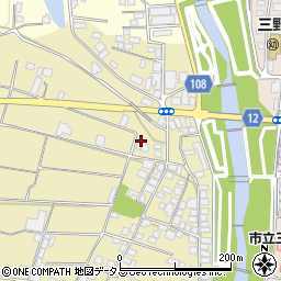 徳島県三好市三野町太刀野79周辺の地図