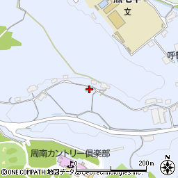 山口県周南市安田1681周辺の地図