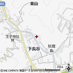 徳島県徳島市八万町下長谷214周辺の地図