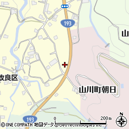 徳島県吉野川市山川町東麦原106周辺の地図