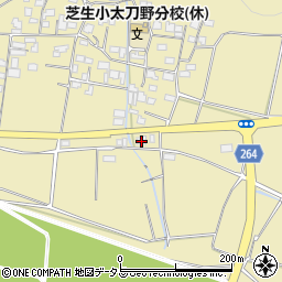 徳島県三好市三野町太刀野615周辺の地図