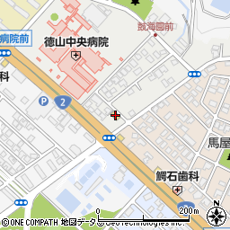 セブンイレブン周南孝田町店周辺の地図