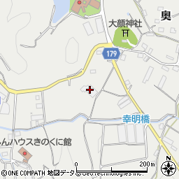 和歌山県有田郡有田川町奥518-1周辺の地図
