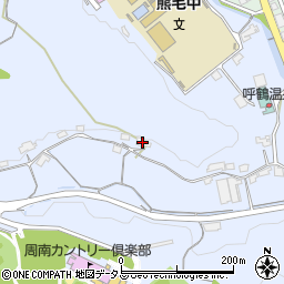 山口県周南市安田1678周辺の地図