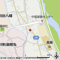 徳島県吉野川市山川町町39周辺の地図