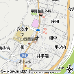 徳島県美馬市穴吹町穴吹柏88周辺の地図
