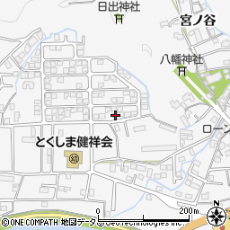 徳島県徳島市八万町新貝56-132周辺の地図